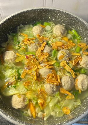 Foto resep Sayur Sop Bakso Ayam