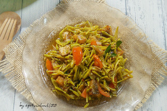 Resep Tumis Bunga Pepaya Ikan Asin, Menggugah Selera