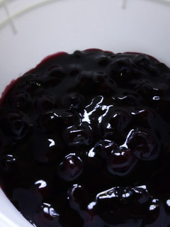 A picture of Blueberry compote.