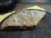 Una foto de tarta de apio