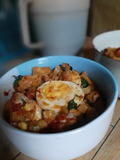 Foto resep Sambal goreng kemangi(tahu,telor,kentang)