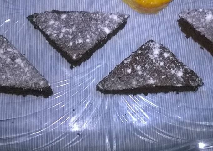 Recipe of Super Quick Dark chocolate cake