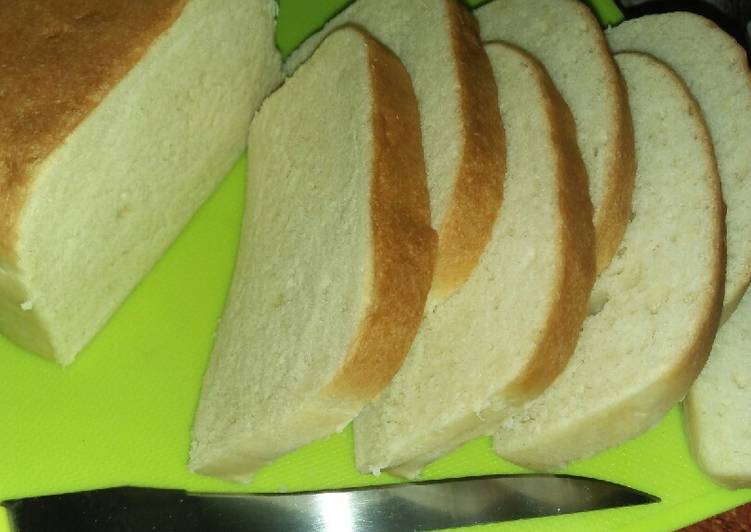 Roti tawar metode autolisis