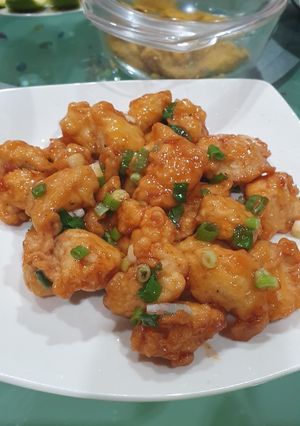 Foto resep Honey Sesame Chicken