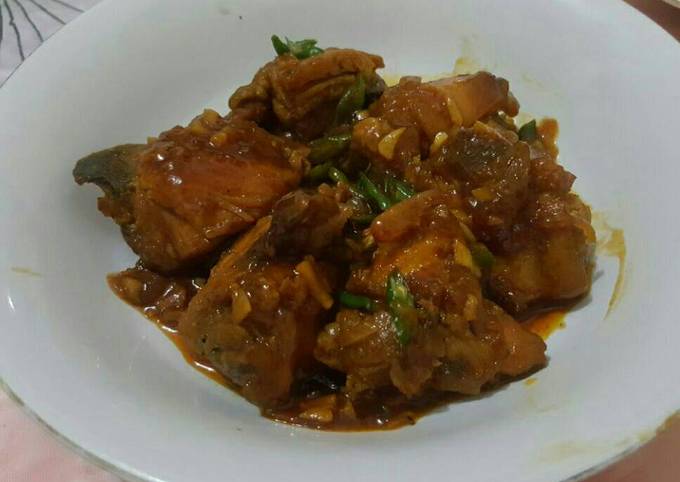 Ayam goreng mentega ala Solaria