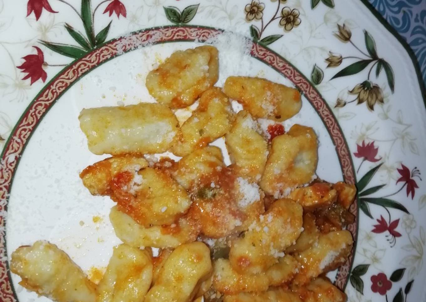 Ñoquis caseros. Hoy día 29 tradición de comer ñoquis😋