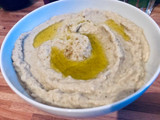 Baba ghanoush: Gegrilltes Auberginenpüree mit Tahini 🍆
