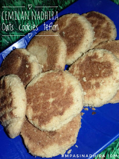 Foto resep Oats Cookies Teflon (cemilan nadhira 10m+l