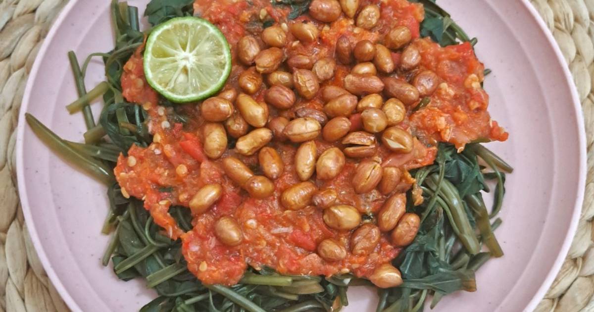 Resep Plecing Kangkung Khas Lombok Rasanya Maknyus