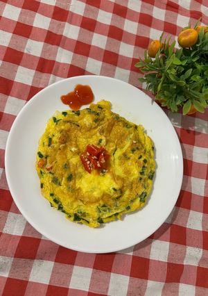 Foto resep Telur Dadar Daun Bawang