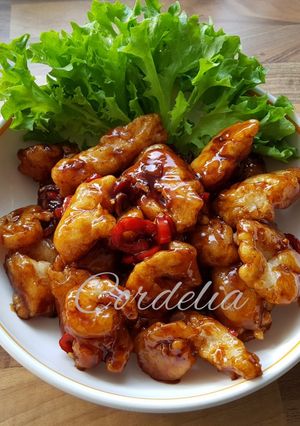 Foto resep Apple glazed tilapia