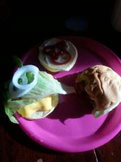 Una foto de Hamburguesa home made
