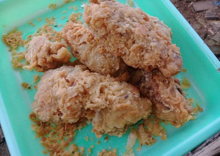 Cara Gampang Menyiapkan Ayam Goreng Kentucky Renyah, Lezat Sekali