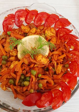 عکسی از دستور واویشکا مرغ