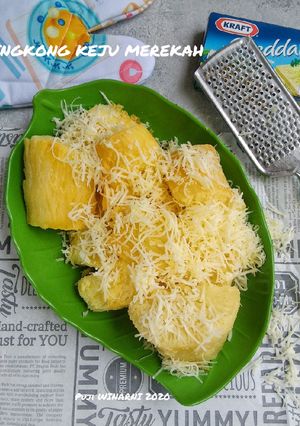 Foto resep Singkong keju merekah