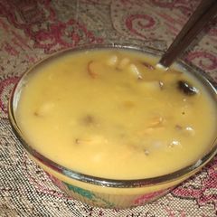 Pasiparu payasam moong dal kheer A picture of Pasiparu payasam moong dal kheer.