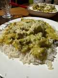Cerdo a la crema ~ En base de arroz 🍛 🍚