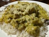 Cerdo a la crema ~ En base de arroz 🍛 🍚