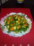 Ensalada de Palta Espinacas y Calabaza