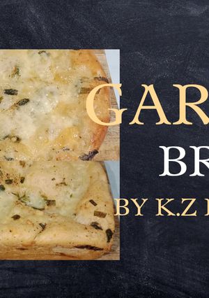 A picture of Garlic bread 🍞.