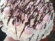 Una foto de torta de cumpleaños