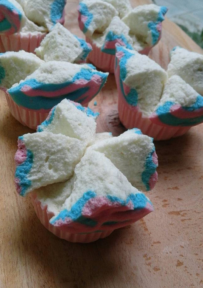 Foto resep Bolu Kukus Mekar..anti kutukan..👍