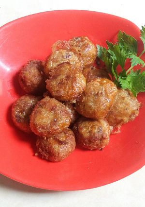 Foto resep Perkedel tengiri