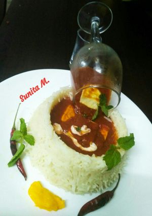 A picture of Paneer-chasni.