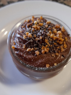 Una foto de Mousse de chocolate