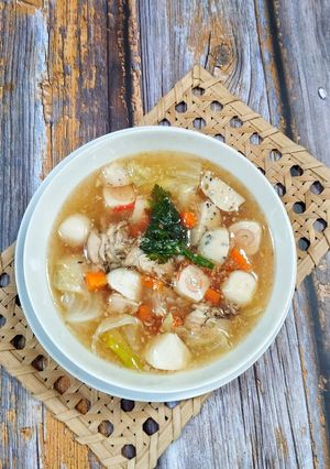 Foto resep Sop Ayam Mix Suki
