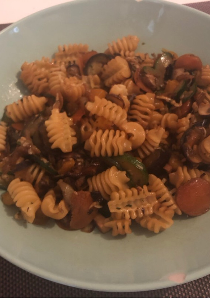 Una foto de Pasta vegana