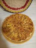 Torta di riso con zucca in guscio di pasta brisé