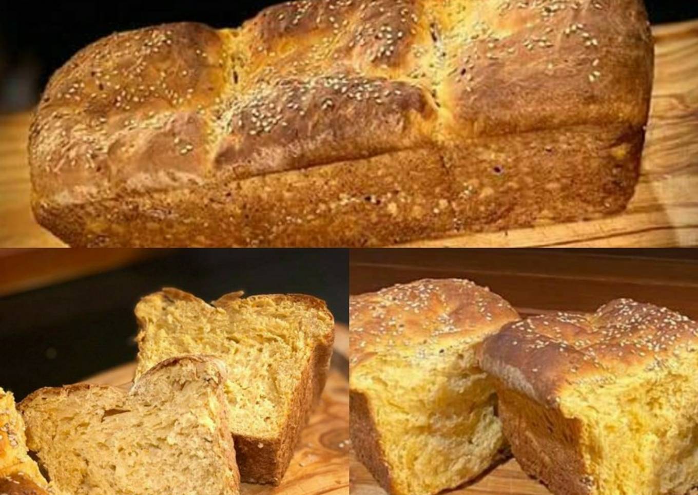 Pan brioche de calabaza