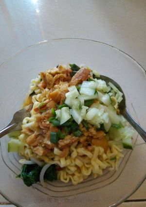 Foto resep Mie Ayam praktis 🍜🍝