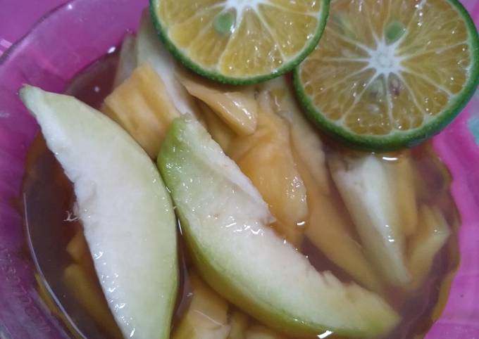 Cara bikin Asinan kedondong & nangka Cara bikin Asinan kedondong & nangka