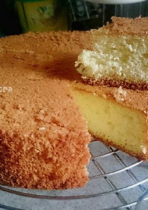 Foto resep Chiffon cake (3 bahan)