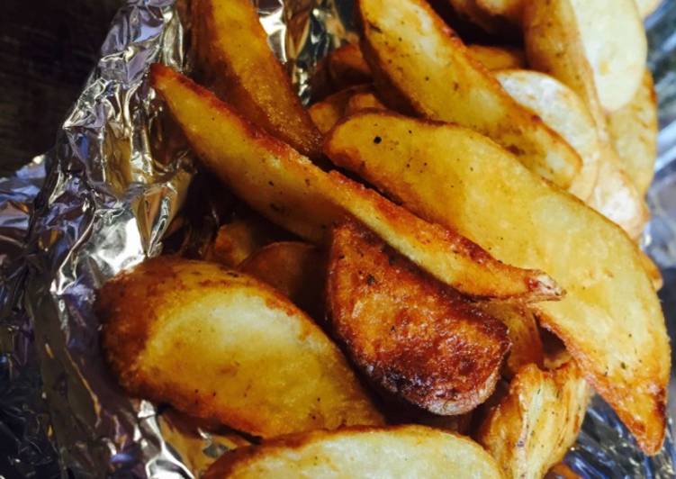 Recipe of Any-night-of-the-week Potato Wedges