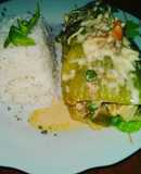 Caigua Rellena con POLLO