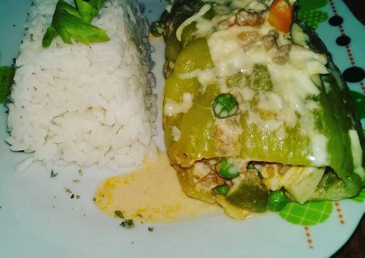 Caigua Rellena con POLLO