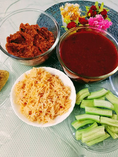 राजमा चावल, बैंगन भरता (rajma chawal baingan bharta recipe in Hindi) रेसिपी मुख्य फोटो