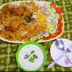 Spicy Chicken Biryani A picture of Spicy Chicken Biryani.