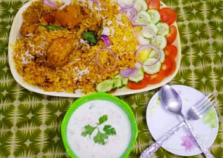 Recipe of Quick Spicy Chicken Biryani