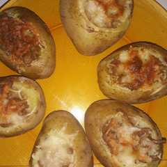 Una foto de Patatas rellenas