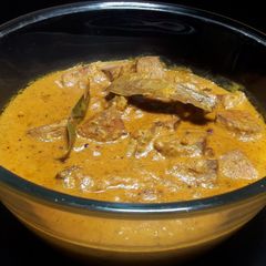 A picture of Jackfruit korma.