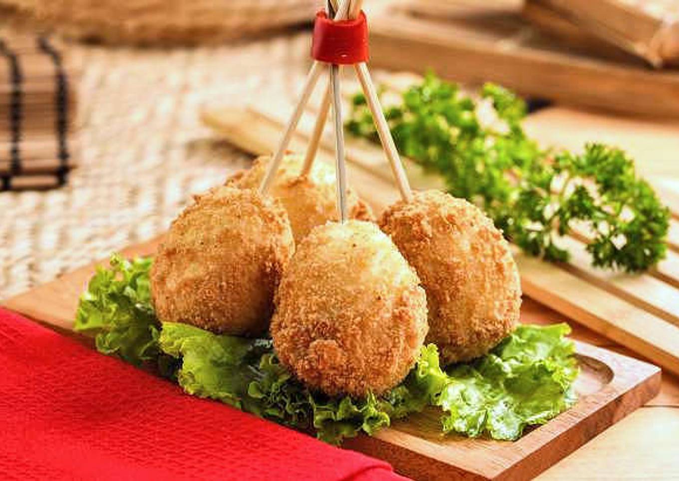 Resep Sate Telur Crispy Pedas