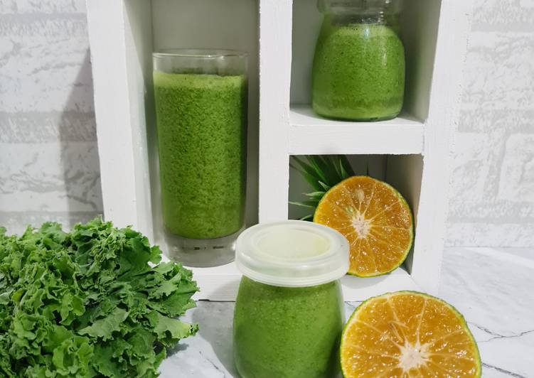 Siap Saji Jus Kale Healthy Drink Gurih Mantul