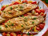 Mackerel Fillet on a Fragrant Vegetable Pillow