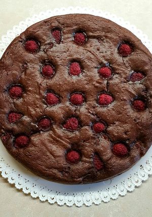 Foto di Torta lamponi e cioccolato