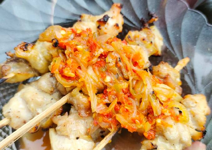 Wajib coba! Resep enak buat Sate taichan sambal bawang dijamin enak