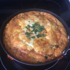 A picture of Impossibly Easy Mexican Chorizo Breakfast Bake.